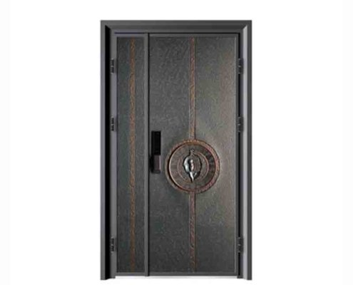 Aluminum exterior front door 9089