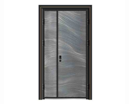 Aluminum door for interior