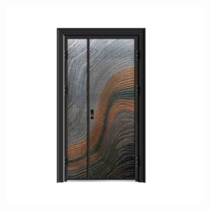 Aluminum exterior front door 9095