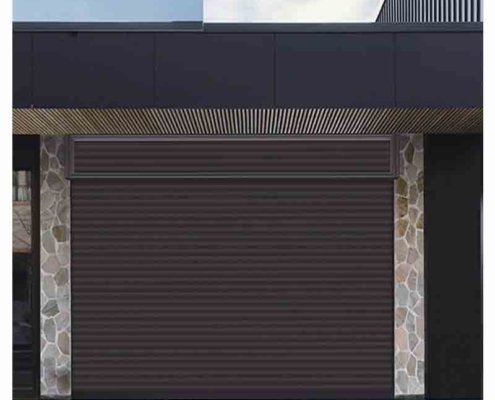 Aluminum garage door