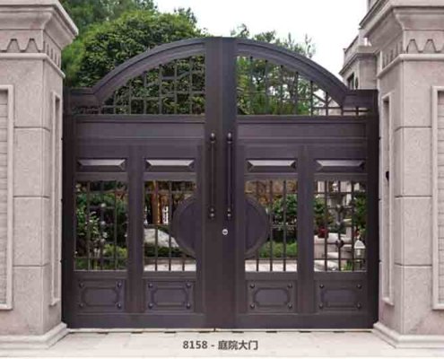 iron gate for mansion