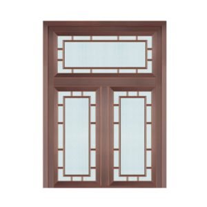 window Square bronze glass